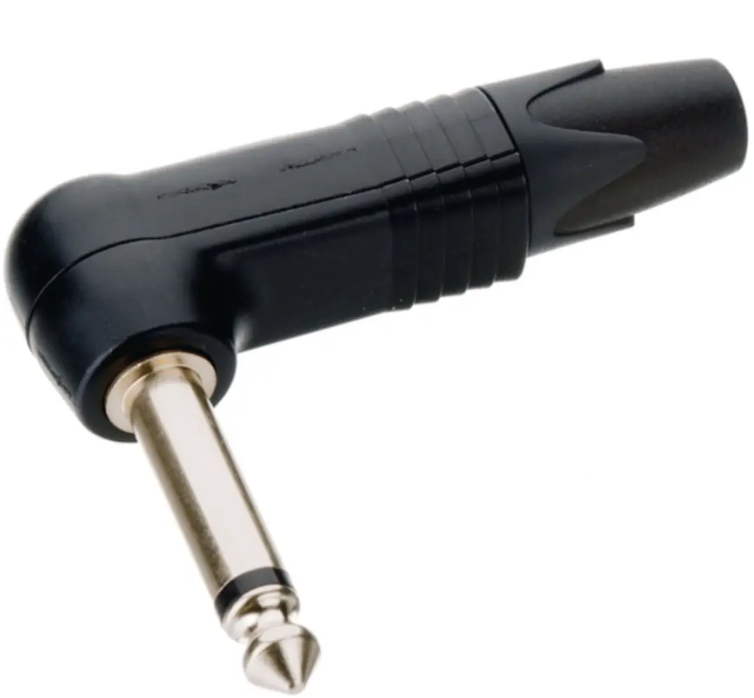 Neutrik NP2RX-BAG Jackplug 6,35mm Haaks Mono