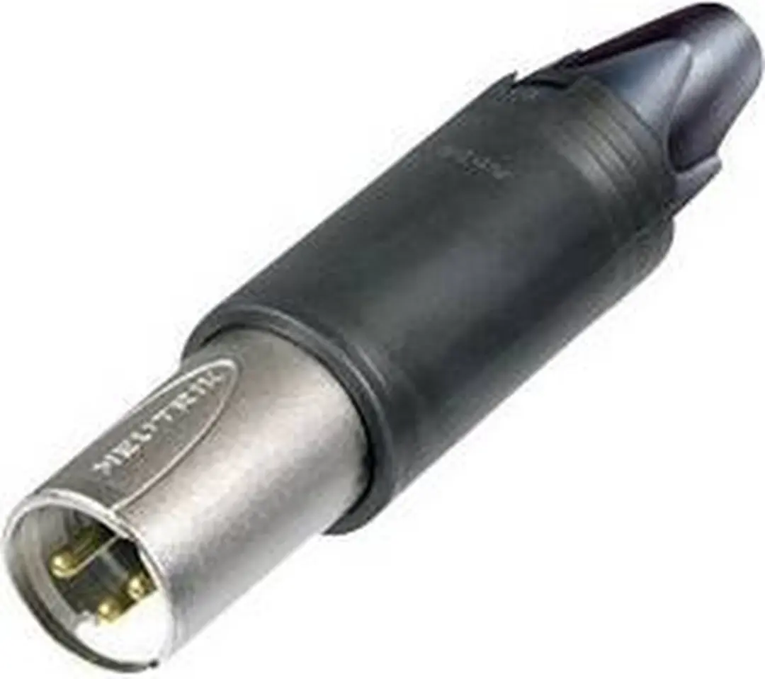 Neutrik NC3FM-C XLR-connector - 3-polig - Zilver - afbeelding 3 van 3