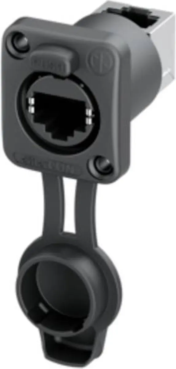 Neutrik etherCon Top NE8FDPU-TOP Inbouwbus 90°