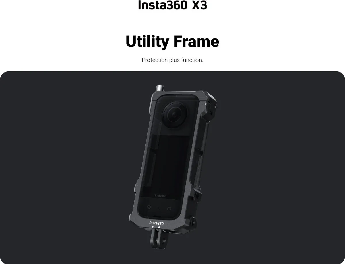 Insta360 X3 Utility Frame - Grijs