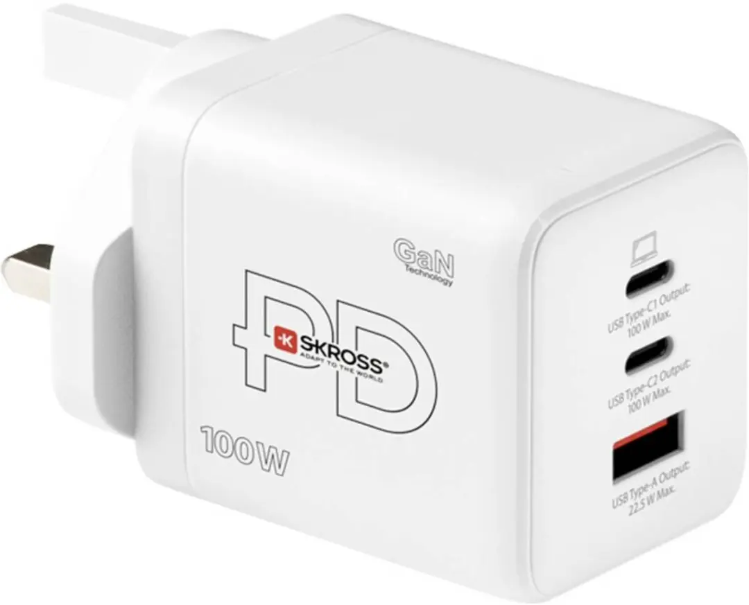 Skross Power Charger Combo+ SKKT08100WPDUKCN USB-oplader
