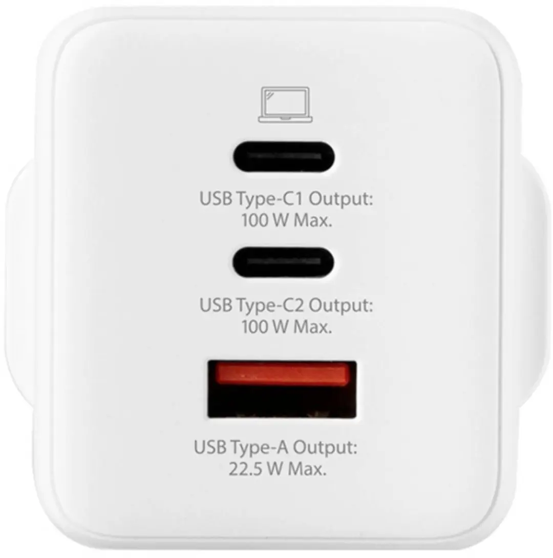 Skross Power Charger Combo+ SKKT08100WPDUKCN USB-oplader - Wit - afbeelding 2 van 3
