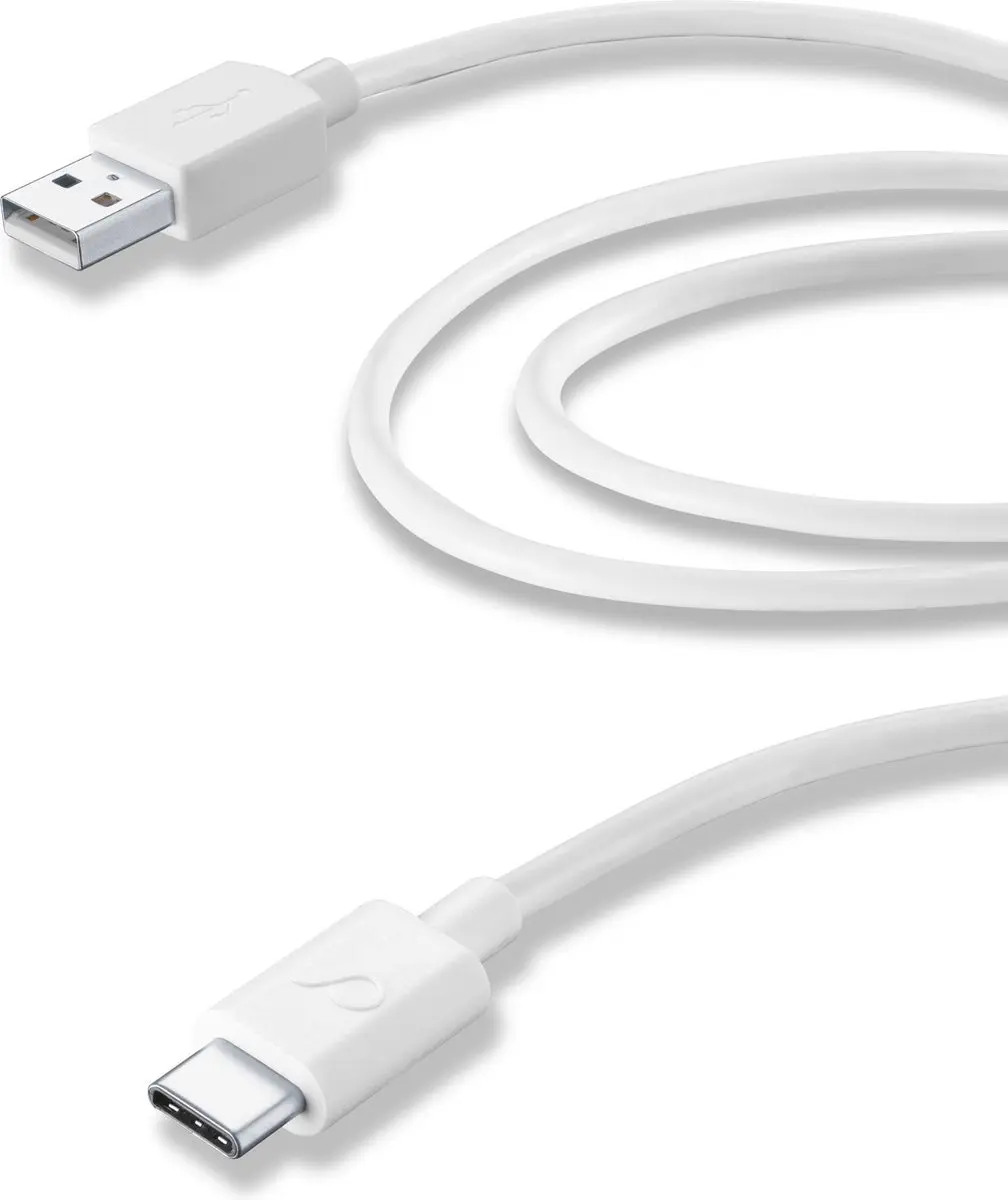 Cellularline USBDATACUSBC2TW USB-A naar USB-C kabel 2m