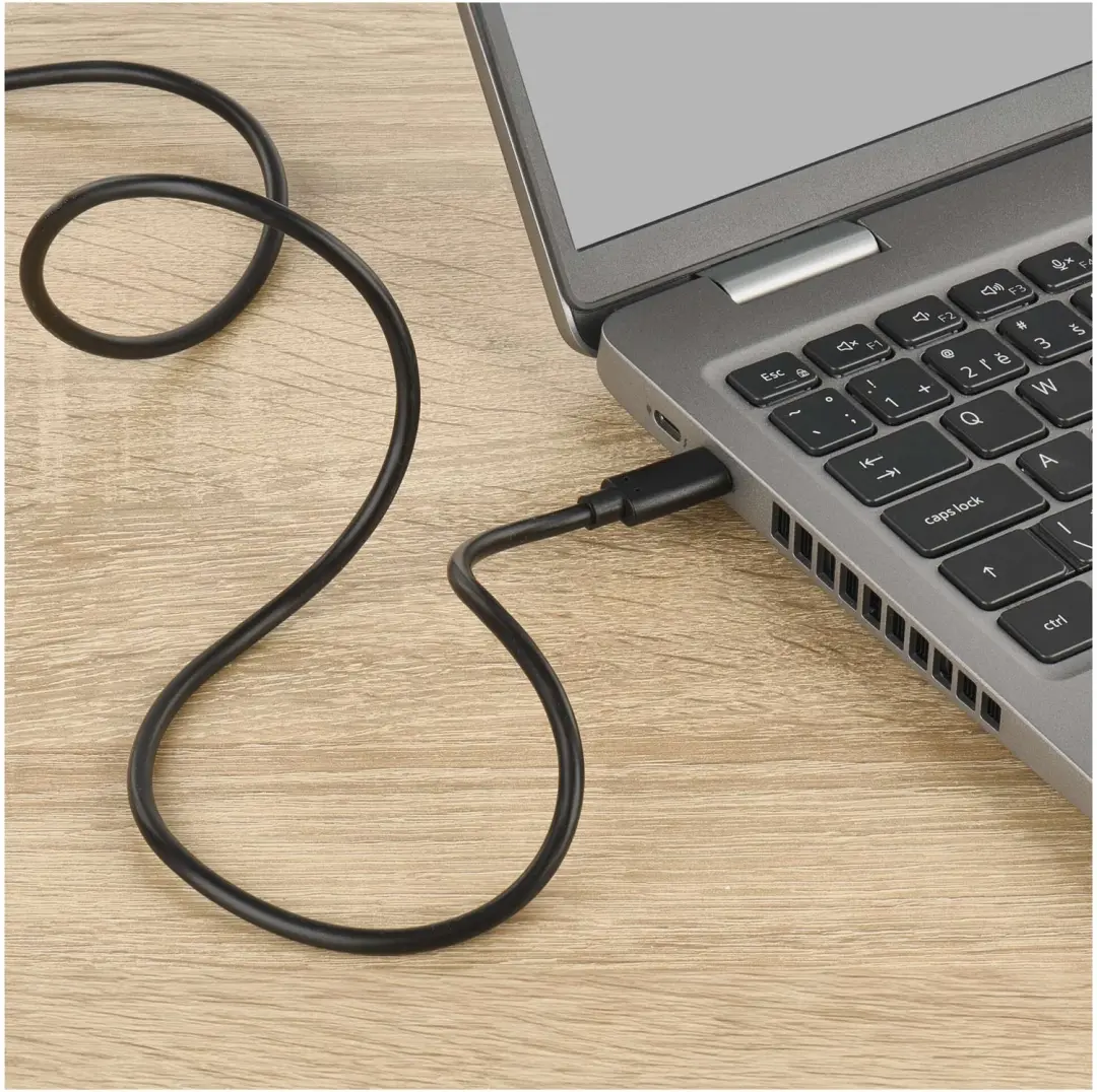 EMOS SM7029BL USB-C naar USB-C kabel 2m - Zwart - afbeelding 2 van 6