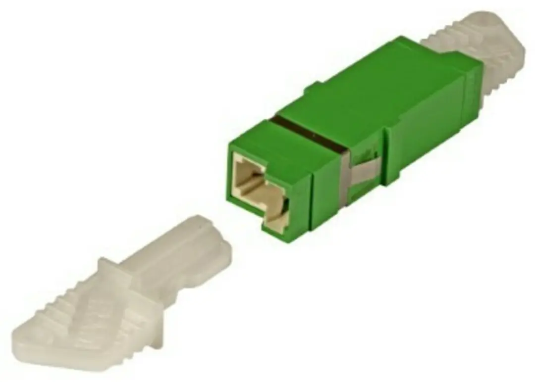 Danicom Singlemode keystone koppeling E2000-E2000 simplex groen