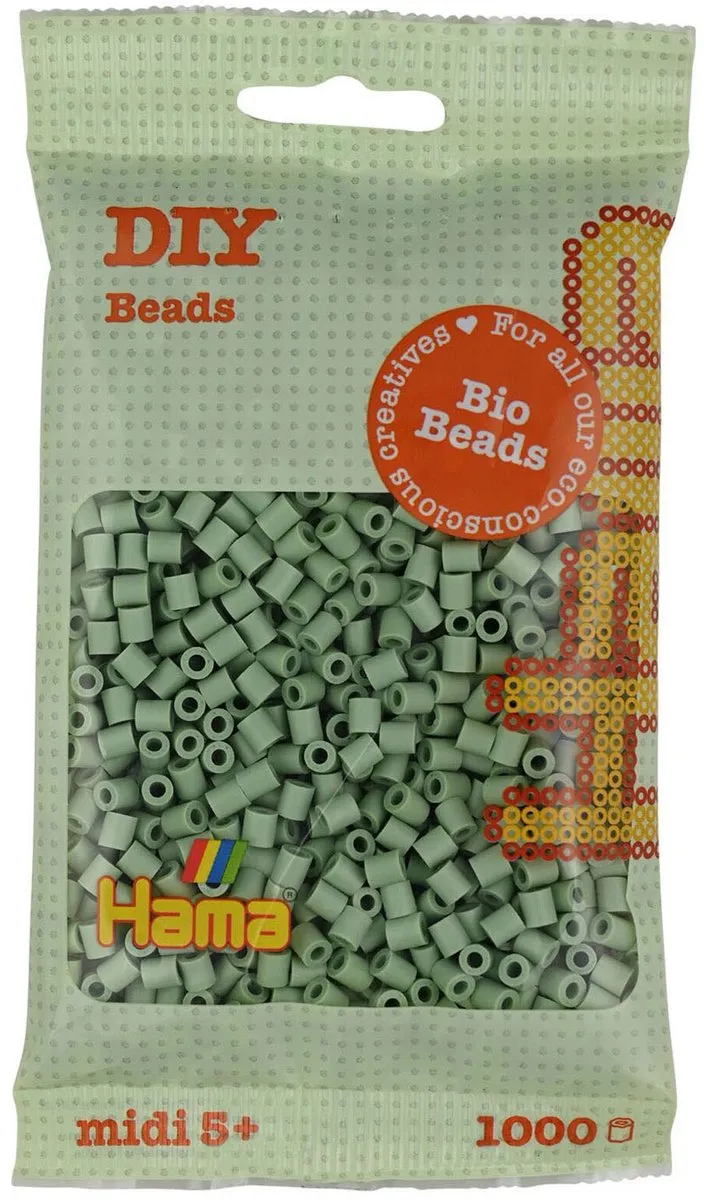 Hama Midi Bio Strijkkralen Eucalyptus 1000 Stuks