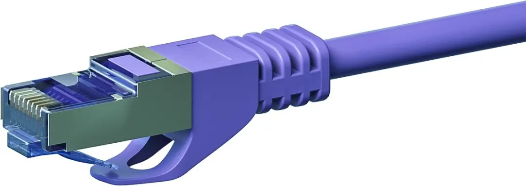 Danicom DC-6A8-015 CAT6a S/FTP Patchkabel 1,50m - Paars - afbeelding 5 van 6
