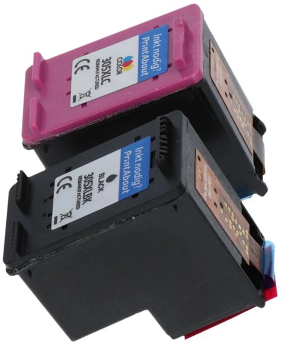 PrintAbout HP 305 Voordeelbundel 6ZD17AE-PA2 - 4 Cartridges