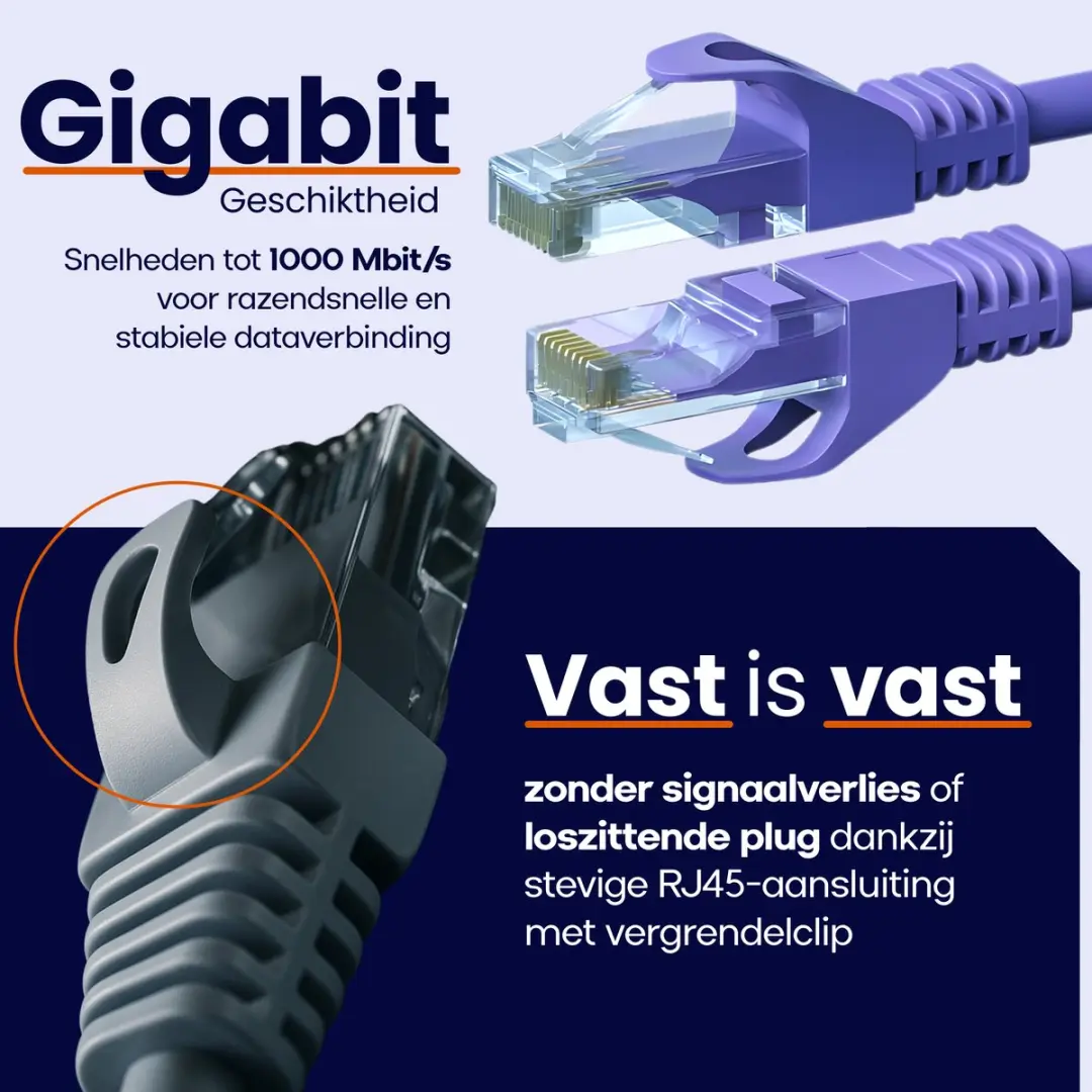Danicom DC-6A1-100 CAT6a S/FTP Patchkabel 10m - Grijs - afbeelding 6 van 6