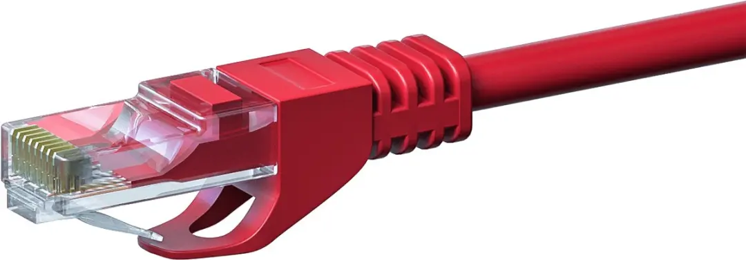 Danicom CAT6 UTP Patchkabel DC-C65-002 - 0,25m - Rood - afbeelding 2 van 3