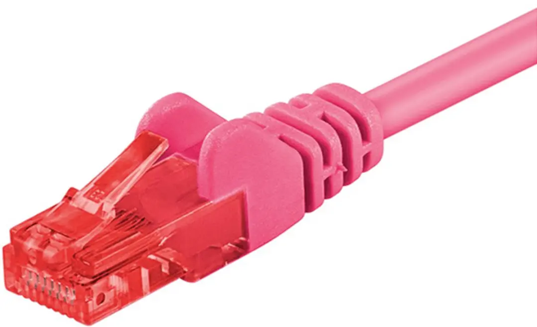 Danicom DC-C69-002 CAT6 UTP patchkabel - 0,25m - Roze - afbeelding 3 van 3