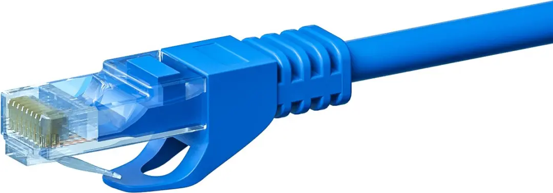 Danicom DC-54-002 CAT5e Patchkabel 0,25m - Blauw - afbeelding 2 van 3