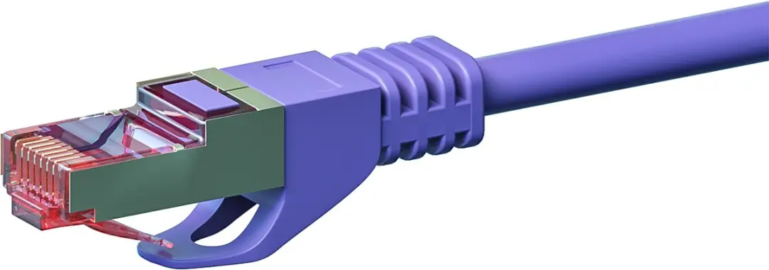 Danicom DC-S68-002 CAT6 S/FTP patchkabel - 0,25m - Paars - afbeelding 3 van 3