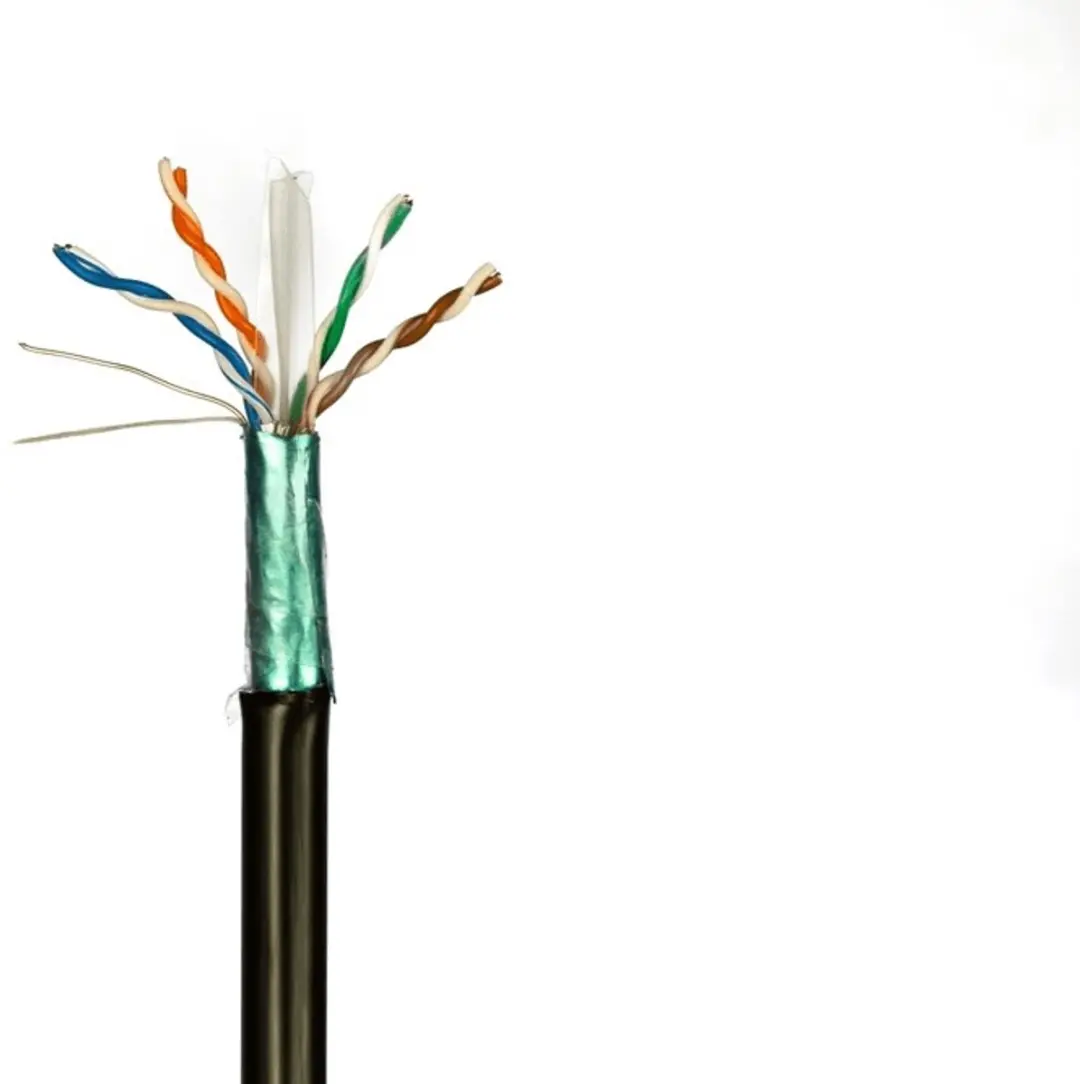Danicom DC-OUT-FTP6-50S-FCA CAT6 Buitenkabel 50m - Zwart - afbeelding 2 van 5
