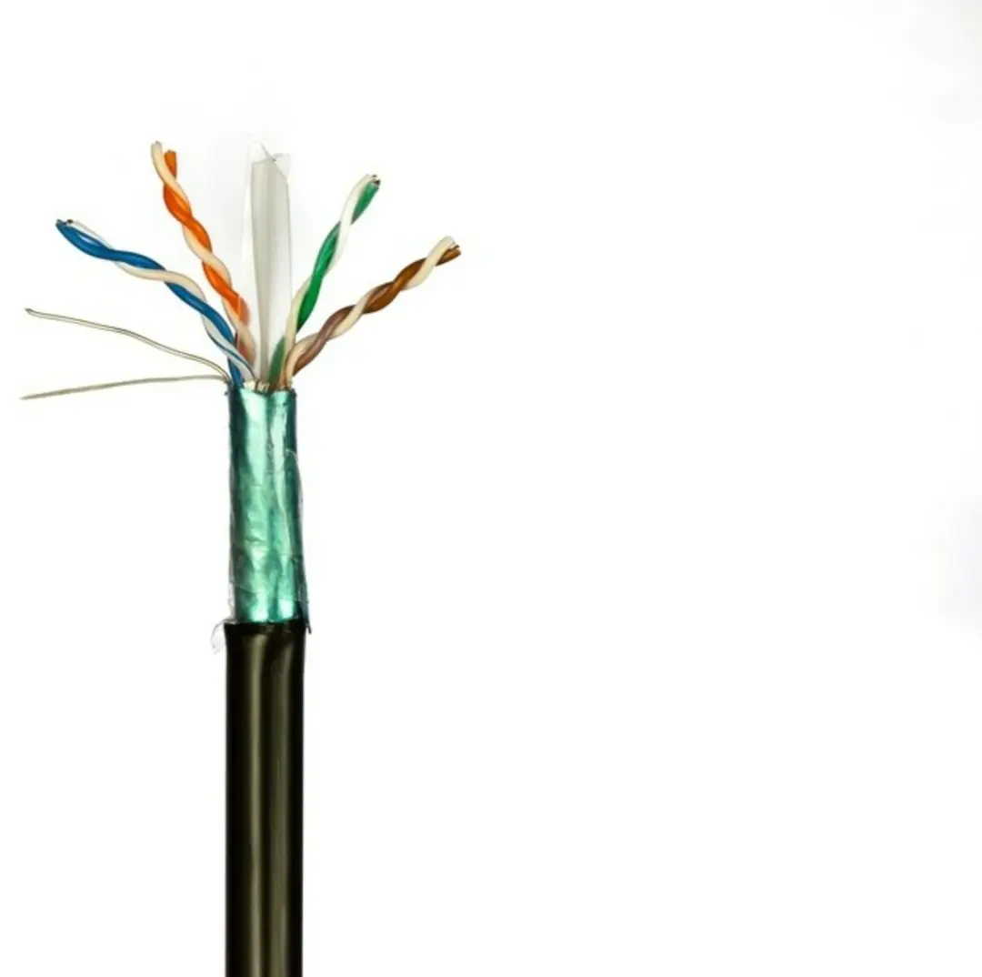 Danicom DC-OUT-FTP6-50S-FCA CAT6 Buitenkabel 50m - Zwart - afbeelding 4 van 5