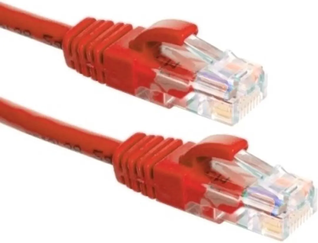 Danicom UTP CAT6a DC-U6A5-002 Patchkabel 0,25m - Rood - afbeelding 3 van 3