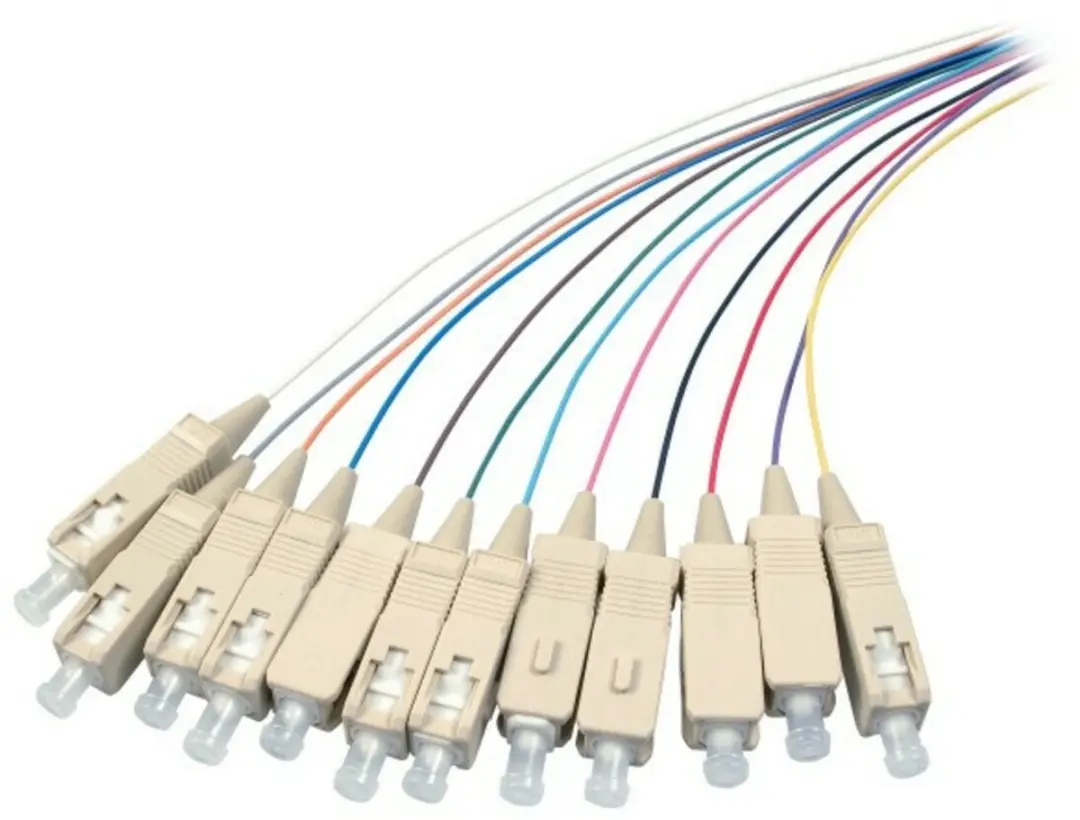 Danicom OS2 glasvezel pigtail gekleurde set SC/APC