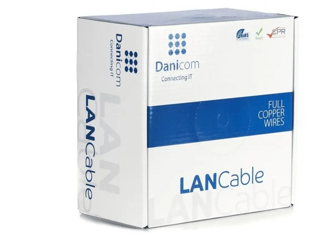 Danicom DC-SFTP7-100S-DCA Netwerkkabel CAT7 - Oranje - afbeelding 3 van 4