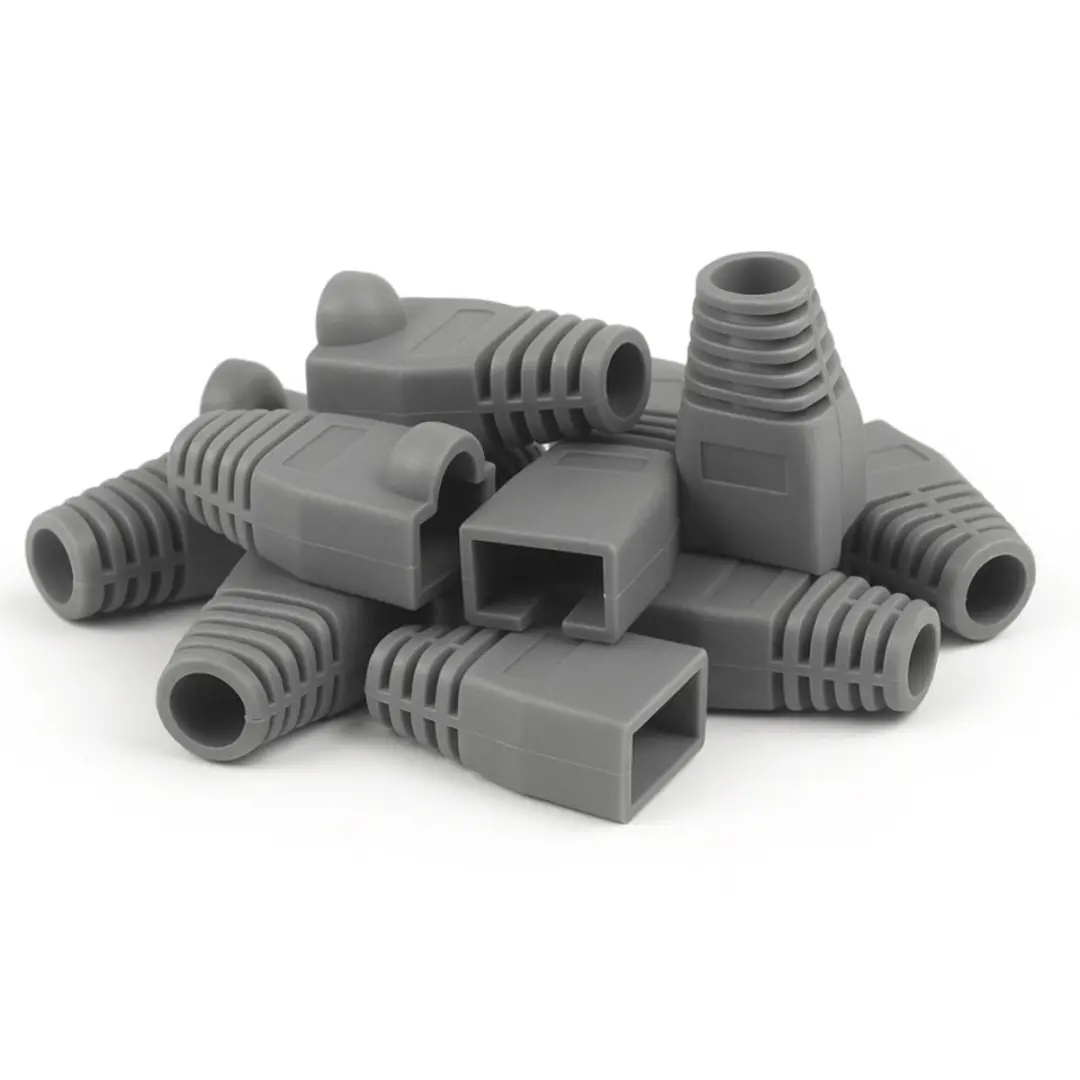 Danicom DC-RJ45-BOOT-L-GREY-10PCE RJ45 Kabeltule