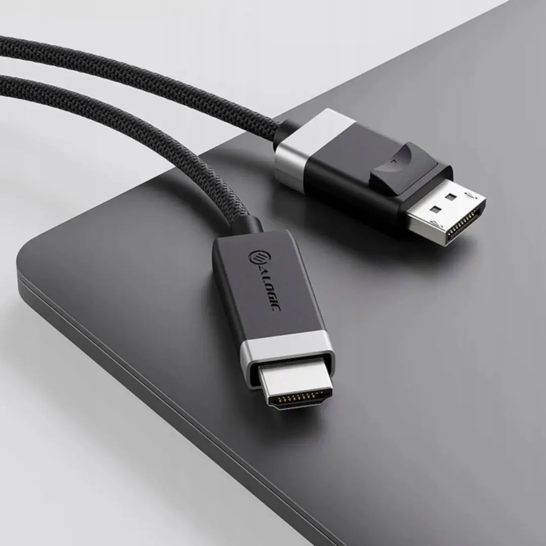 Alogic Fusion FUDPHD2-SGR DisplayPort naar HDMI Kabel 2m - afbeelding 2 van 3