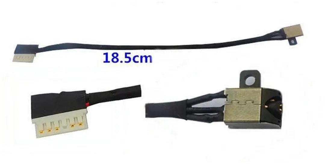 Notebook DC power jack for Dell Inspiron 15 5570 5575 17 5770 18cm DC301011A00