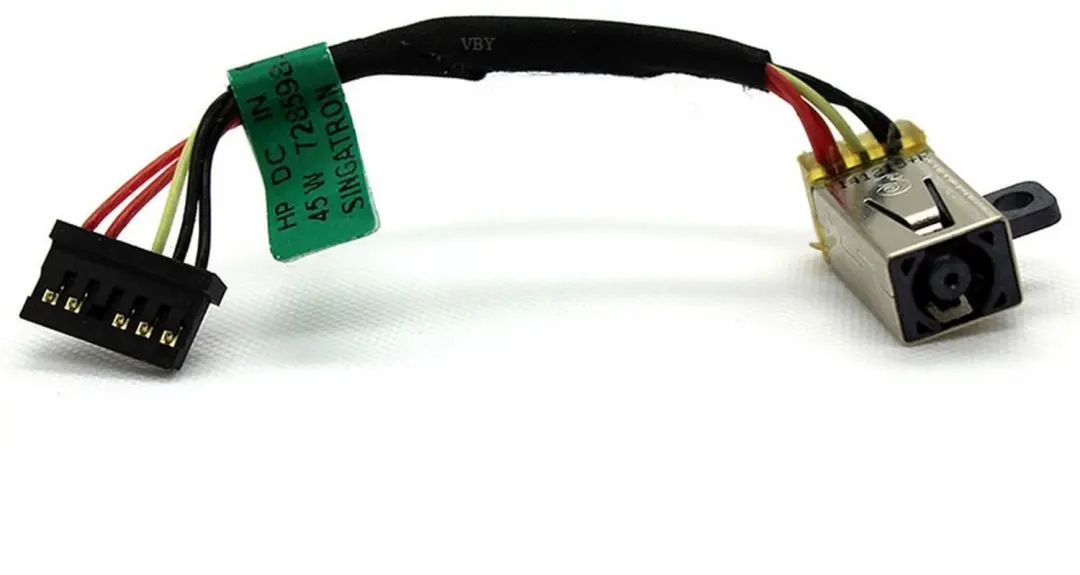 Notebook DC power jack for HP EliteBook Folio 1040 G1 G2 G3 728598-FD6