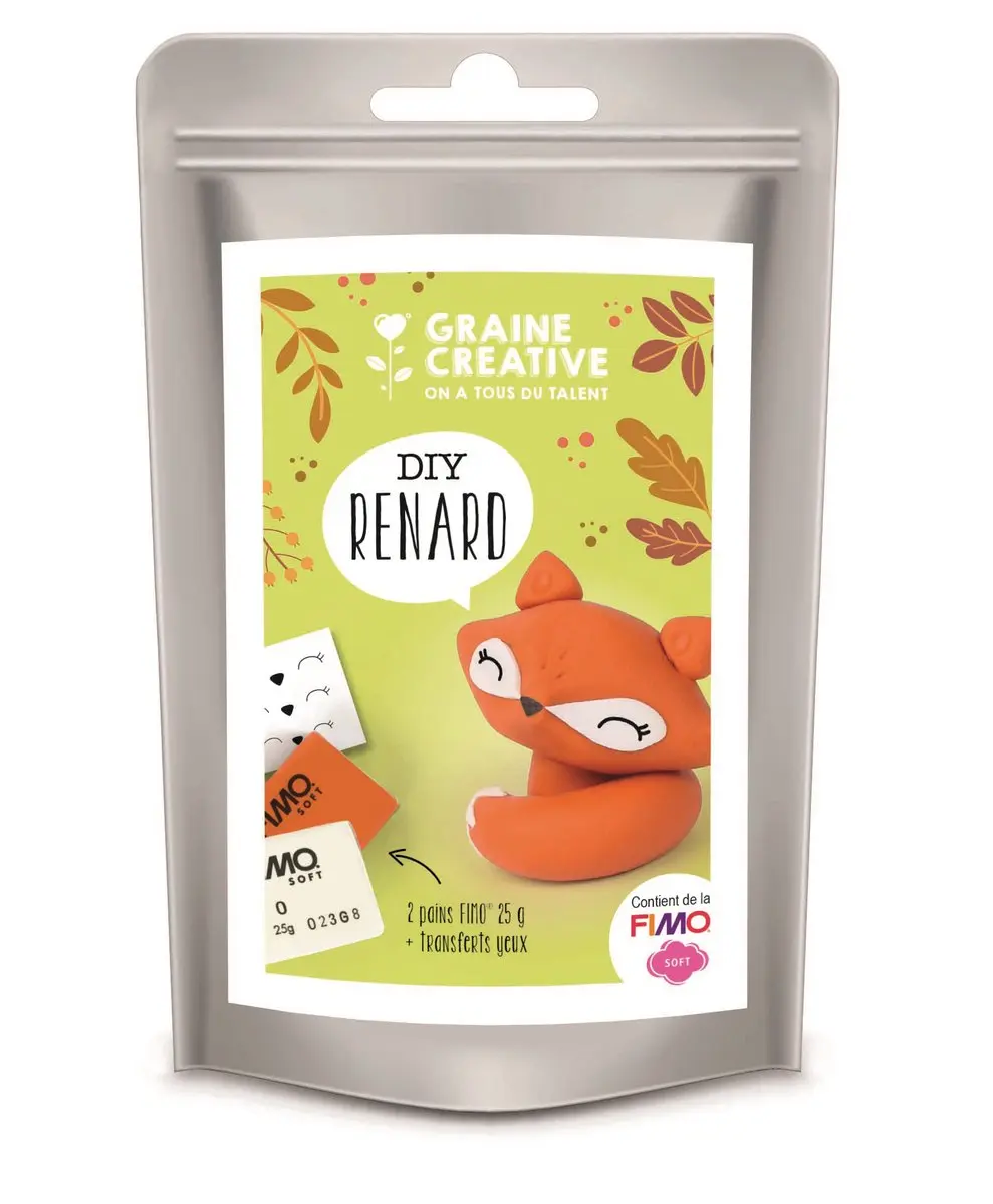 Graine Creative polymeerklei vos knutselset