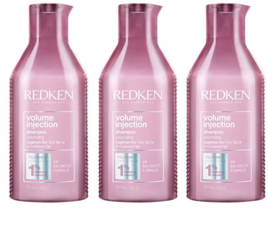 Redken Volume Injection Shampoo 3x 300ml = 900ml