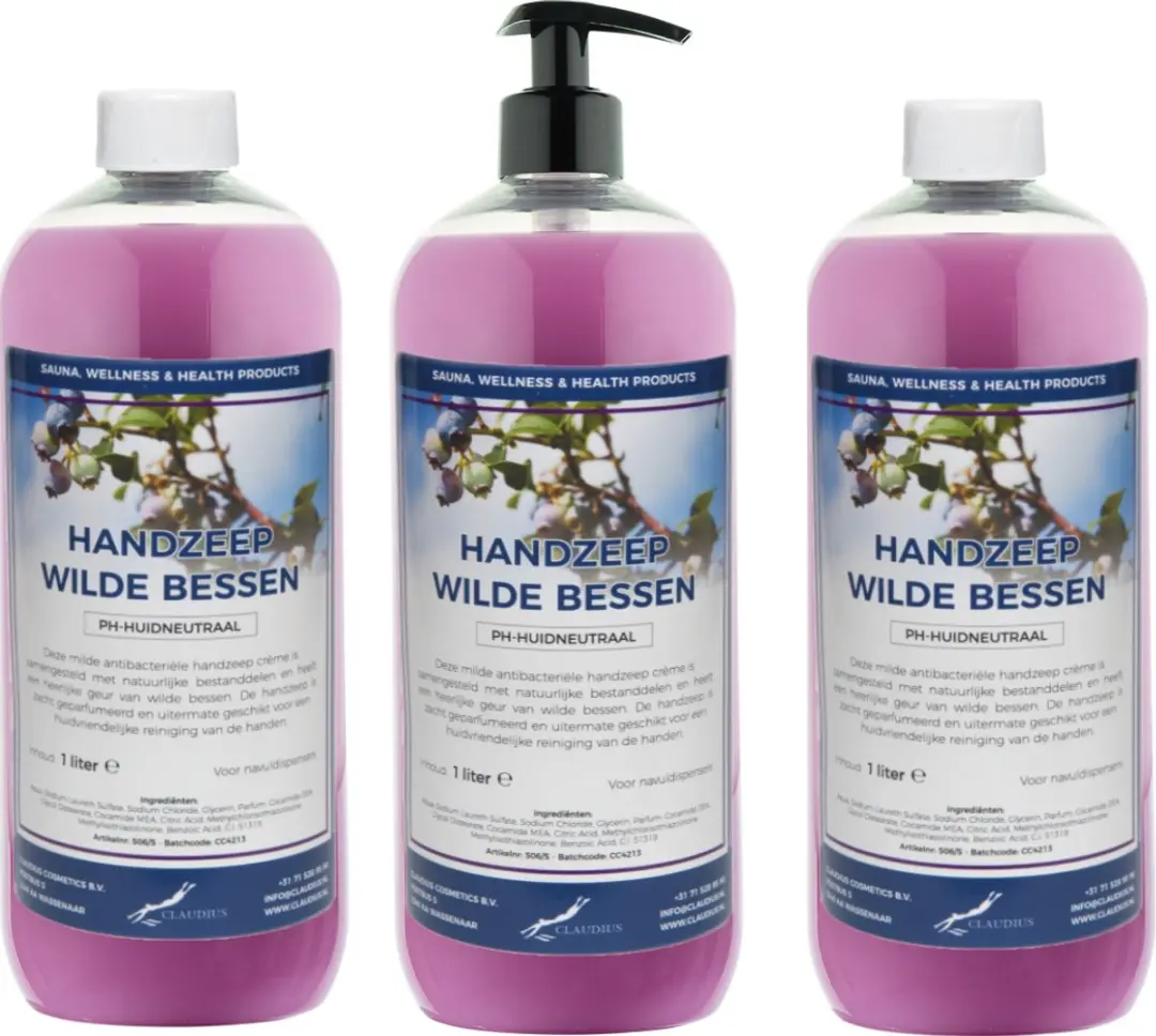 Handzeep Wilde Bessen 1 liter