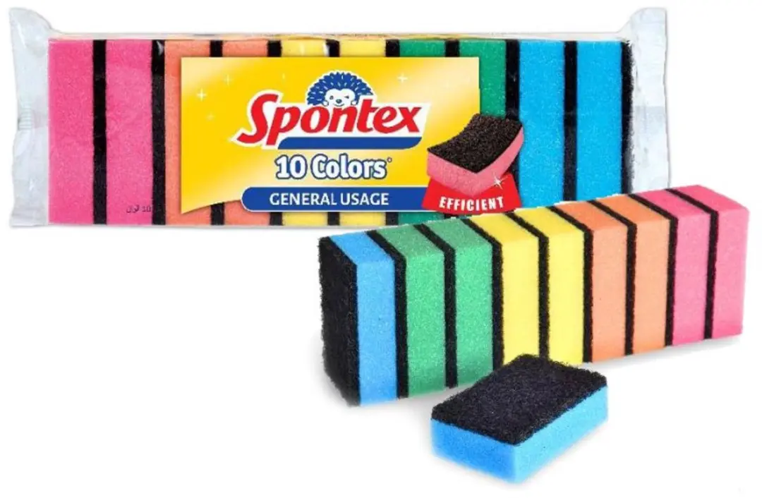 Spontex Colors Schoonmaaksponsjes