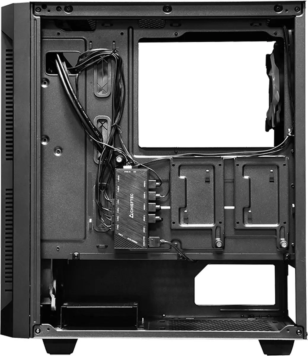 Chieftec Hunter GS-01B-OP PC-behuizing - ATX - Zwart - afbeelding 5 van 6