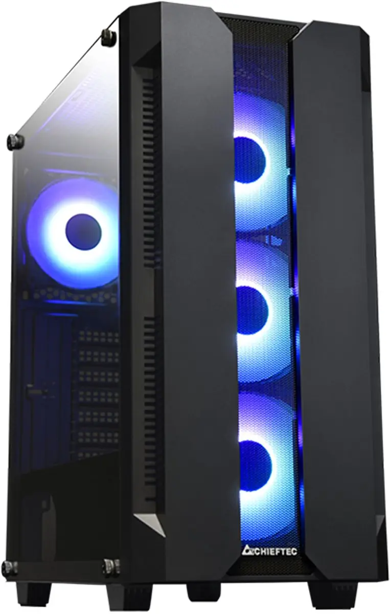 Chieftec Hunter GS-01B-OP PC-behuizing - ATX - Zwart - afbeelding 3 van 6