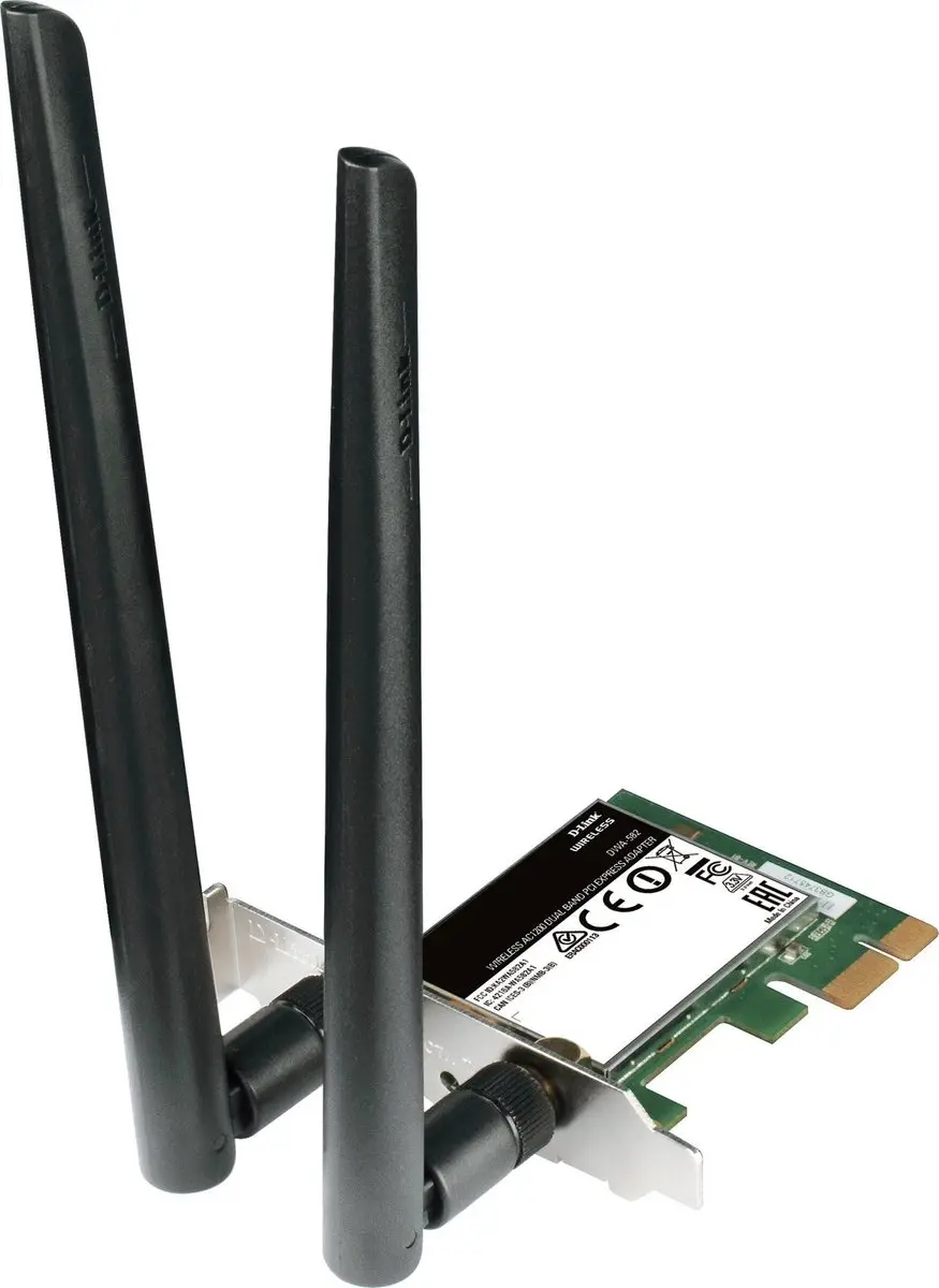 D-Link DWA-582 WLAN Netwerkadapter PCIe