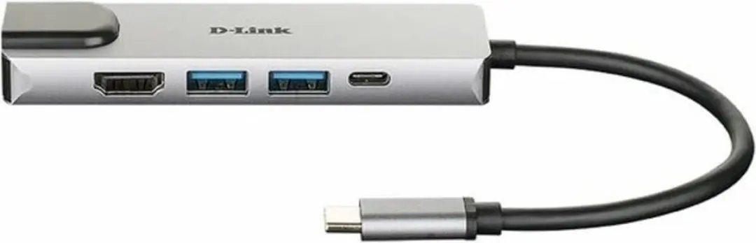D-Link DUB-M520 USB-C Docking Station - Grijs/Zwart - afbeelding 2 van 6