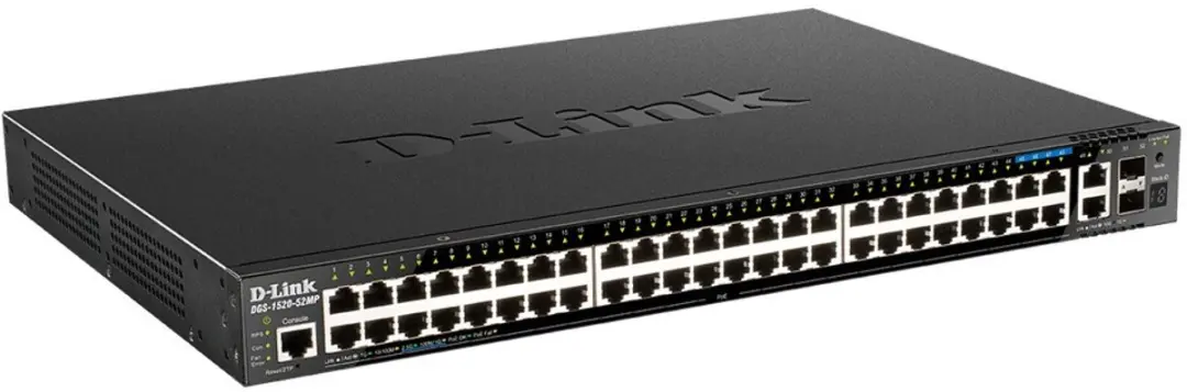 D-Link DGS-1520-52MP Netwerkschakelaar