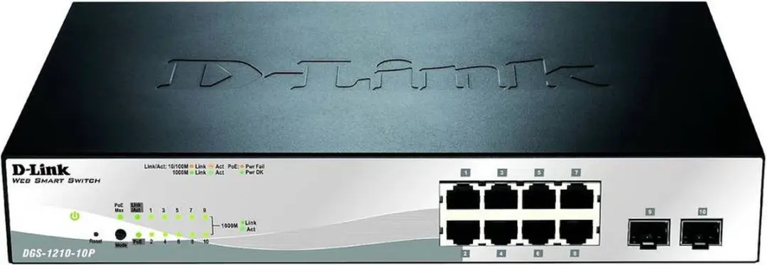 D-Link DGS-1210-10P/E Switch