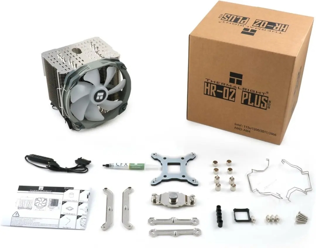 Thermalright HR-02 Plus ARGB CPU Koeler - 140mm - afbeelding 2 van 3