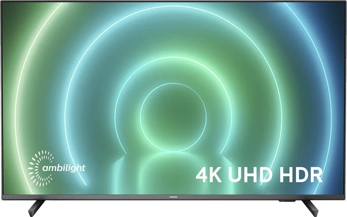 Philips 50PUS7906/12 50 inch 4K LED TV - Houtskoolgrijs