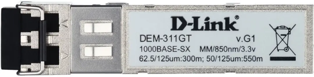 D-Link DEM-311GT SFP 1000Base-SX Multi-mode Fibre Transceiver