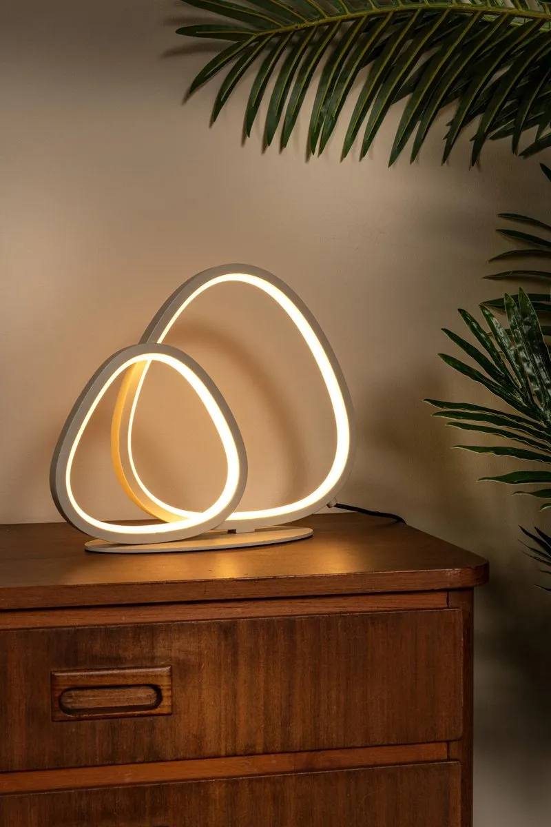 Lucide SAMLING LED Tafellamp 16W - Taupe