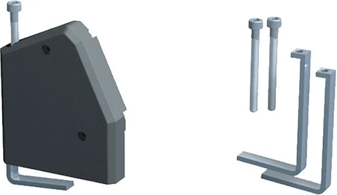 Bachmann DESK Stekkerdoos 902.017 - 3x Stopcontact - Zwart - afbeelding 2 van 2