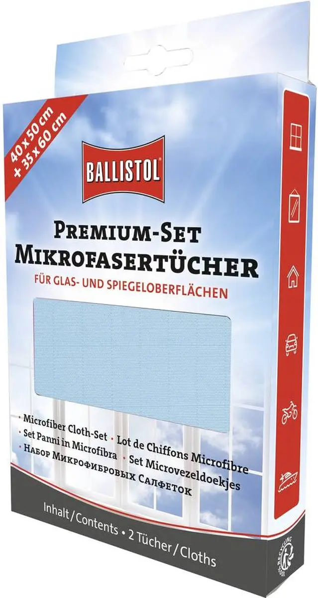 Ballistol Microvezeldoek 23736 - 2 stuk - afbeelding 2 van 3