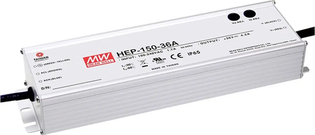 Mean Well HEP-150-12A Industriële Netvoeding 12V 150W
