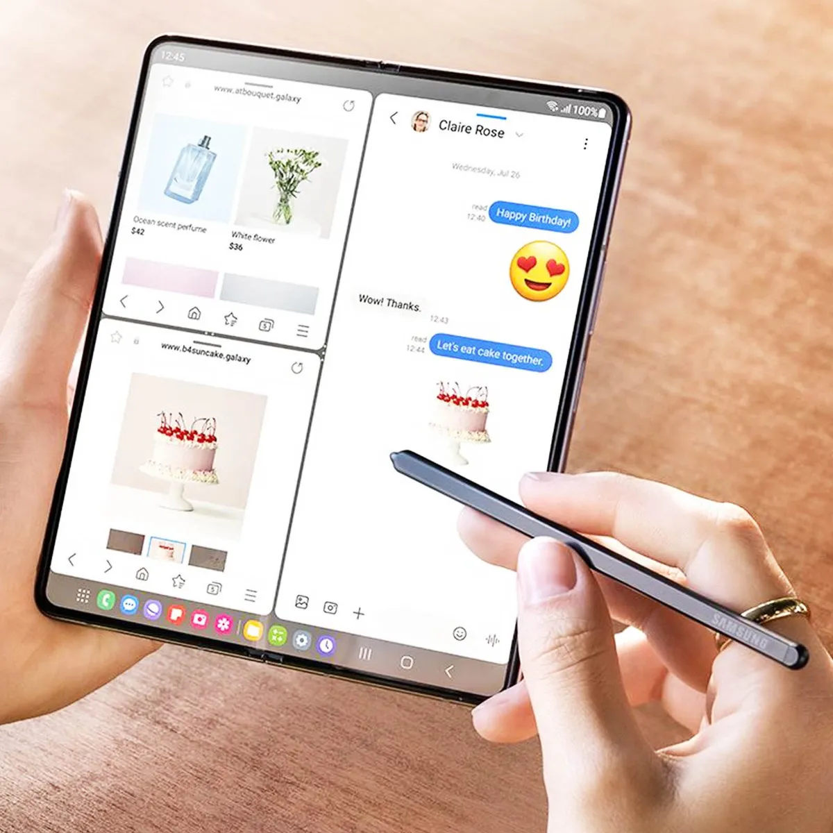 Samsung S Pen Fold Edition EJ-PF946BBEGEU - Zwart