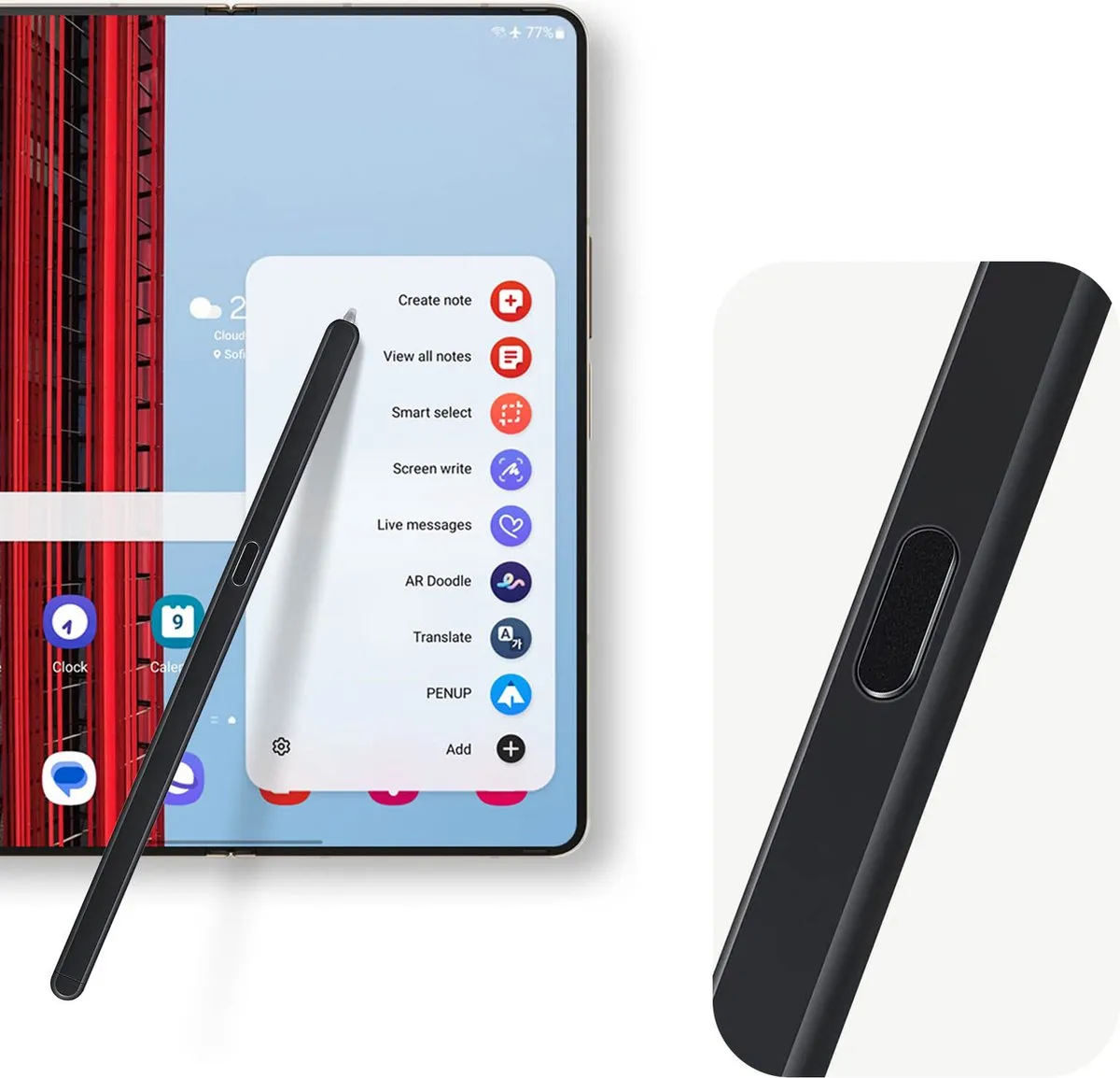 Samsung S Pen Fold Edition EJ-PF946BBEGEU - Zwart