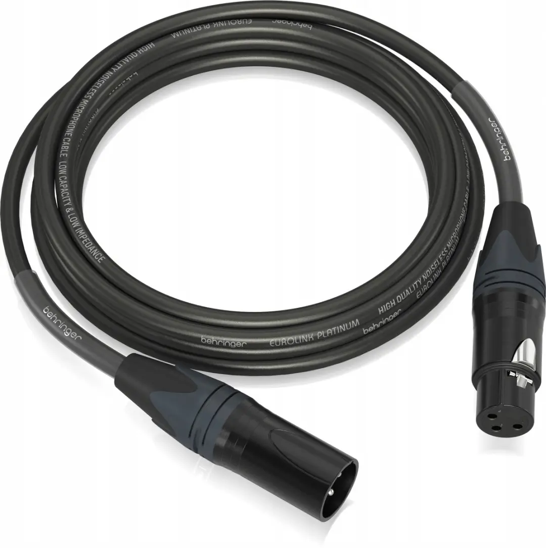 Behringer PMC-500 XLR Microfoonkabel 5m - afbeelding 2 van 2
