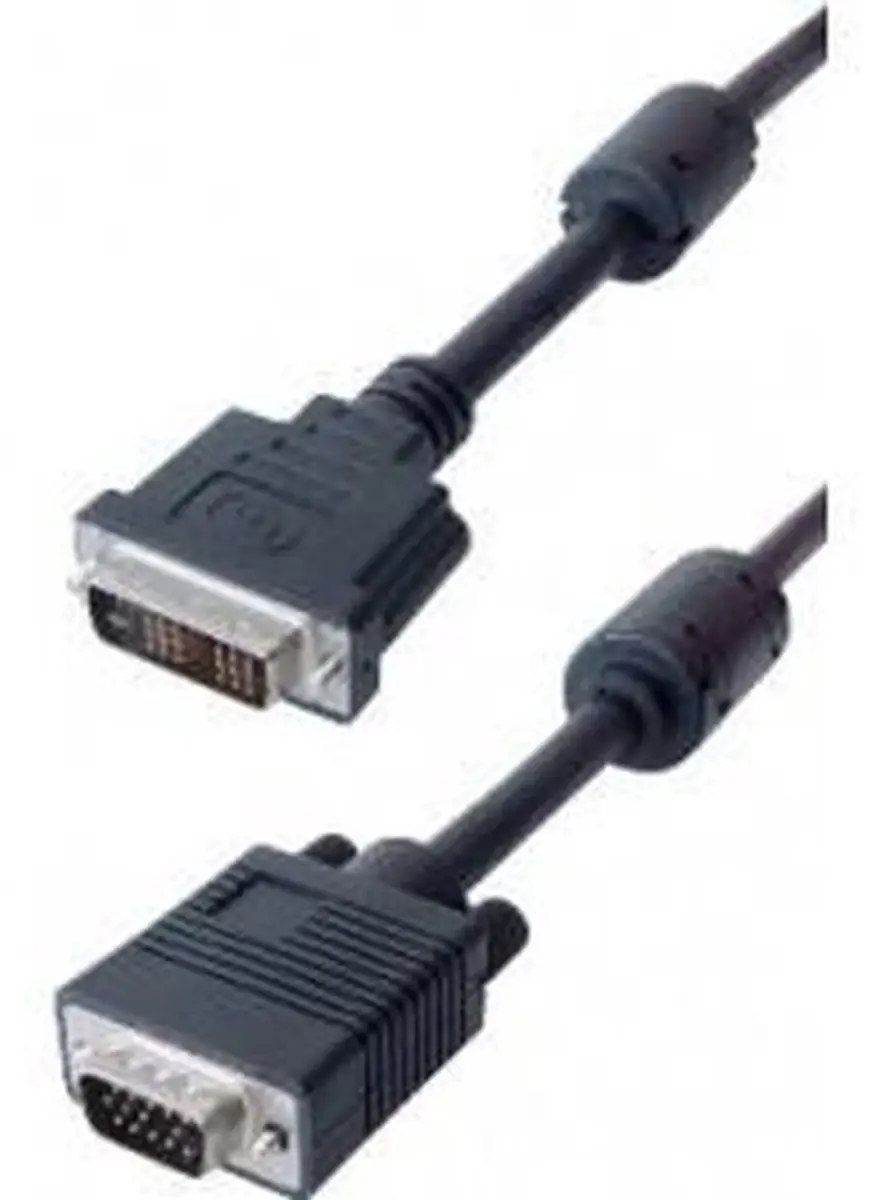 DVI-A naar VGA kabel / zwart - 3 meter - afbeelding 6 van 6