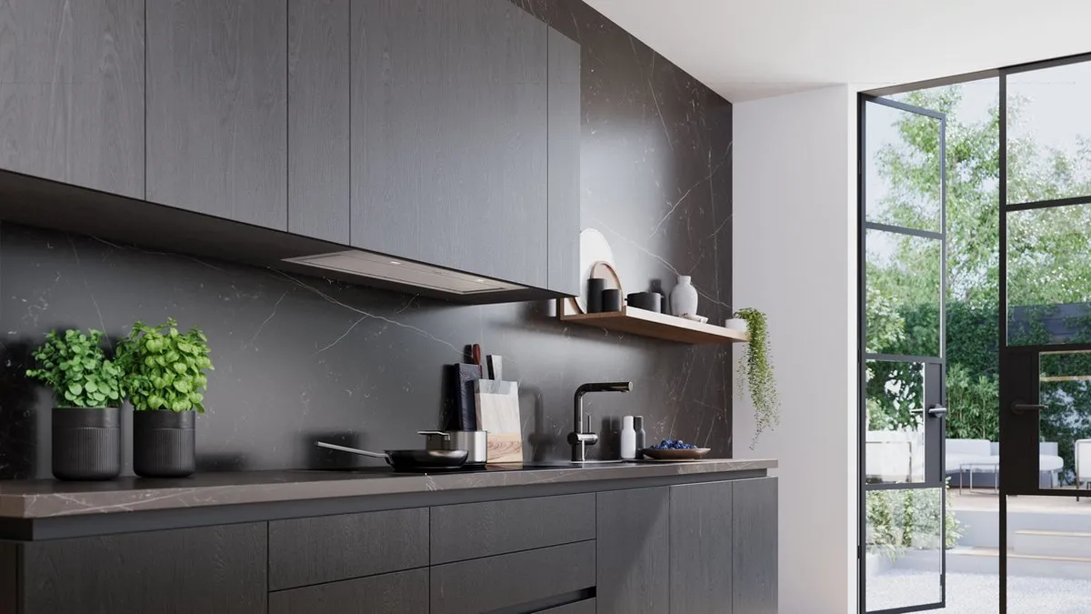 Siemens LB87NAC50 - iQ500 - Afzuigkap - Volledig integreerbaar - 86 cm - RVS - Energielabel A