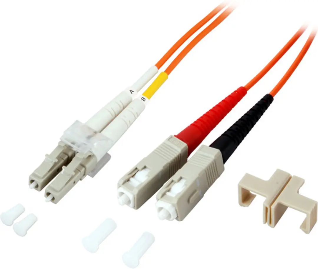 EFB Elektronik O3061.20 InfiniBand en Glasvezelkabel 20 m LC SC Oranje