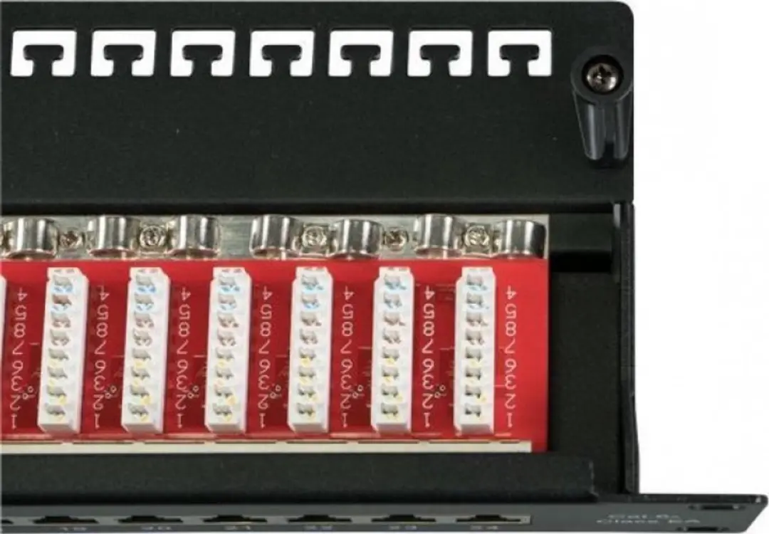 EFB Elektronik 37666SW.1M Patchpaneel 24 Poorts - Zwart - afbeelding 2 van 3